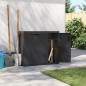 vidaXL Armario de almacenaje exterior PP negro 97x37x85 cm vidaXL Armario de almacenaje exterior PP negro 97x37x85 cm