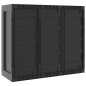 vidaXL Armario de almacenaje exterior PP negro 97x37x85 cm vidaXL Armario de almacenaje exterior PP negro 97x37x85 cm
