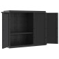 vidaXL Armario de almacenaje exterior PP negro 97x37x85 cm vidaXL Armario de almacenaje exterior PP negro 97x37x85 cm
