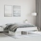 vidaXL Estructura de cama de metal blanca 160x200 cm vidaXL Estructura de cama de metal blanca 160x200 cm