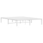 vidaXL Estructura de cama de metal blanca 160x200 cm vidaXL Estructura de cama de metal blanca 160x200 cm