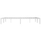 vidaXL Estructura de cama de metal blanca 160x200 cm vidaXL Estructura de cama de metal blanca 160x200 cm