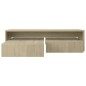 vidaXL Mesa centro apilable contrachapada roble Sonoma 100x100x26,5 cm vidaXL Mesa centro apilable contrachapada roble Sonoma 100x100x26,5 cm