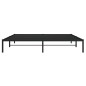 vidaXL Estructura de cama de metal negro 200x200 cm vidaXL Estructura de cama de metal negro 200x200 cm