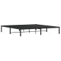 vidaXL Estructura de cama de metal negro 200x200 cm vidaXL Estructura de cama de metal negro 200x200 cm