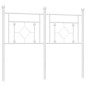 vidaXL Cabecero de metal blanco 120 cm vidaXL Cabecero de metal blanco 120 cm