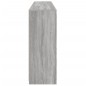 vidaXL Aparador con luces LED gris Sonoma 181,5x37x100 cm vidaXL Aparador con luces LED gris Sonoma 181,5x37x100 cm