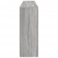 vidaXL Aparador con luces LED gris Sonoma 202x37x100 cm vidaXL Aparador con luces LED gris Sonoma 202x37x100 cm