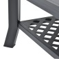 vidaXL Mesa de centro de plástico gris antracita 90x60x46 cm vidaXL Mesa de centro de plástico gris antracita 90x60x46 cm