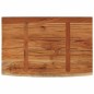 vidaXL Estante pared rectangular madera acacia borde vivo 70x40x2,5 cm vidaXL Estante pared rectangular madera acacia borde vivo 70x40x2,5 cm