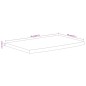 vidaXL Estante pared rectangular madera acacia borde vivo 70x40x2,5 cm vidaXL Estante pared rectangular madera acacia borde vivo 70x40x2,5 cm