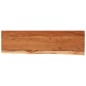 vidaXL Estante pared rectangular madera acacia borde vivo 110x30x3,8cm vidaXL Estante pared rectangular madera acacia borde vivo 110x30x3,8cm
