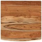 vidaXL Estante pared cuadrado madera de acacia borde vivo 40x40x3,8 cm vidaXL Estante pared cuadrado madera de acacia borde vivo 40x40x3,8 cm