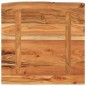 vidaXL Estante pared cuadrado madera de acacia borde vivo 40x40x3,8 cm vidaXL Estante pared cuadrado madera de acacia borde vivo 40x40x3,8 cm
