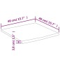 vidaXL Estante pared cuadrado madera de acacia borde vivo 40x40x3,8 cm vidaXL Estante pared cuadrado madera de acacia borde vivo 40x40x3,8 cm