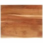 vidaXL Tablero rectangular madera de acacia borde vivo 100x80x2,5 cm vidaXL Tablero rectangular madera de acacia borde vivo 100x80x2,5 cm