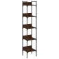 vidaXL Librería de 5 estantes madera roble marrón 35x30x174 cm vidaXL Librería de 5 estantes madera roble marrón 35x30x174 cm