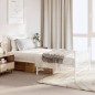 vidaXL Estructura cama metal con cabecero y pie cama blanca 90x190 cm vidaXL Estructura cama metal con cabecero y pie cama blanca 90x190 cm