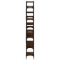 vidaXL Estantería de madera ingeniería roble ahumado 155,5x24x166,5 cm vidaXL Estantería de madera ingeniería roble ahumado 155,5x24x166,5 cm