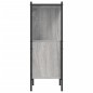 vidaXL Estantería madera de ingeniería gris Sonoma 72x28x77,5 cm vidaXL Estantería madera de ingeniería gris Sonoma 72x28x77,5 cm