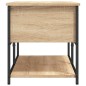 vidaXL Banco almacenaje madera ingeniería roble Sonoma 100x42,5x47 cm vidaXL Banco almacenaje madera ingeniería roble Sonoma 100x42,5x47 cm