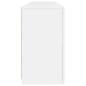 vidaXL Aparador con luces LED blanco 164x37x67 cm vidaXL Aparador con luces LED blanco 164x37x67 cm