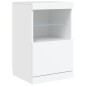 vidaXL Aparador con luces LED blanco 164x37x67 cm vidaXL Aparador con luces LED blanco 164x37x67 cm
