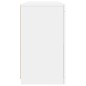 vidaXL Aparador con luces LED blanco 123x37x67 cm vidaXL Aparador con luces LED blanco 123x37x67 cm