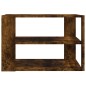 vidaXL Mesa de centro madera ingeniería roble ahumado 59,5x59,5x40 cm vidaXL Mesa de centro madera ingeniería roble ahumado 59,5x59,5x40 cm
