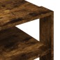 vidaXL Mesa de centro madera ingeniería roble ahumado 59,5x59,5x40 cm vidaXL Mesa de centro madera ingeniería roble ahumado 59,5x59,5x40 cm