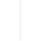 vidaXL Cabecero de metal blanco 100 cm