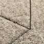 vidaXL Alfombra pelo largo aspecto brillante ISTAN beige Ø 160 cm vidaXL Alfombra pelo largo aspecto brillante ISTAN beige Ø 160 cm