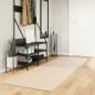 vidaXL Alfombra de pelo corto suave lavable HUARTE beige 80x250 cm vidaXL Alfombra de pelo corto suave lavable HUARTE beige 80x250 cm