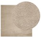 vidaXL Alfombra de pelo corto suave lavable HUARTE arena 200x200 cm vidaXL Alfombra de pelo corto suave lavable HUARTE arena 200x200 cm