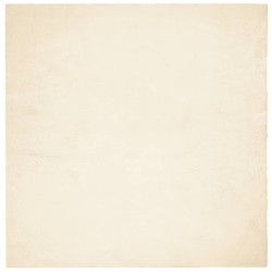 vidaXL Alfombra de pelo corto suave lavable HUARTE crema 200x200 cm