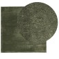 vidaXL Alfombra pelo corto suave lavable HUARTE verde bosque 120x120cm vidaXL Alfombra pelo corto suave lavable HUARTE verde bosque 120x120cm
