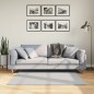 vidaXL Alfombra de pelo corto suave lavable HUARTE gris 120x120 cm vidaXL Alfombra de pelo corto suave lavable HUARTE gris 120x120 cm