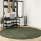 vidaXL Alfombra pelo corto suave lavable HUARTE verde bosque Ø 200 cm vidaXL Alfombra pelo corto suave lavable HUARTE verde bosque Ø 200 cm