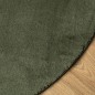 vidaXL Alfombra pelo corto suave lavable HUARTE verde bosque Ø 200 cm vidaXL Alfombra pelo corto suave lavable HUARTE verde bosque Ø 200 cm