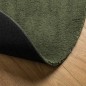 vidaXL Alfombra pelo corto suave lavable HUARTE verde bosque Ø 200 cm vidaXL Alfombra pelo corto suave lavable HUARTE verde bosque Ø 200 cm