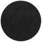 vidaXL Alfombra de pelo corto suave lavable HUARTE negro Ø 200 cm vidaXL Alfombra de pelo corto suave lavable HUARTE negro Ø 200 cm