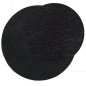 vidaXL Alfombra de pelo corto suave lavable HUARTE negro Ø 120 cm vidaXL Alfombra de pelo corto suave lavable HUARTE negro Ø 120 cm