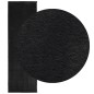 vidaXL Alfombra de pelo corto suave lavable HUARTE negro 80x250 cm vidaXL Alfombra de pelo corto suave lavable HUARTE negro 80x250 cm