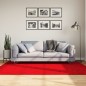 vidaXL Alfombra de pelo corto suave lavable HUARTE rojo 140x200 cm vidaXL Alfombra de pelo corto suave lavable HUARTE rojo 140x200 cm