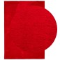 vidaXL Alfombra de pelo corto suave lavable HUARTE rojo 140x200 cm vidaXL Alfombra de pelo corto suave lavable HUARTE rojo 140x200 cm