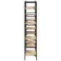 vidaXL Estantería madera de ingeniería roble Sonoma 160x28,5x136,5 cm vidaXL Estantería madera de ingeniería roble Sonoma 160x28,5x136,5 cm