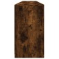 vidaXL Aparador con luces LED roble ahumado 202x37x67 cm vidaXL Aparador con luces LED roble ahumado 202x37x67 cm