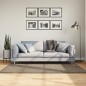 vidaXL Alfombra pelo largo aspecto brillante ISTAN gris 120x170 cm