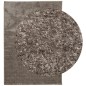 vidaXL Alfombra pelo largo aspecto brillante ISTAN gris 120x170 cm
