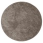 vidaXL Alfombra pelo largo aspecto brillante ISTAN gris Ø 80 cm vidaXL Alfombra pelo largo aspecto brillante ISTAN gris Ø 80 cm